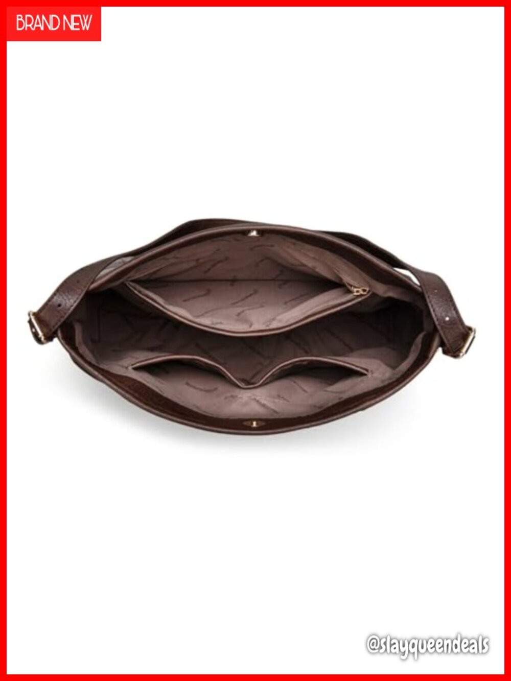 Vegan Leather Hobo Purse Adjustable Strap - Picture 4 of 6